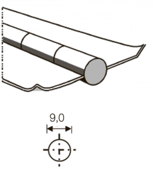 OK Backing pipe 9
